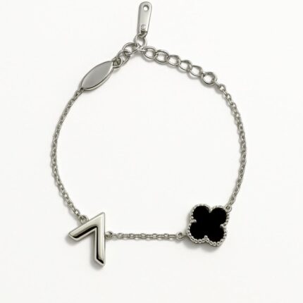Anti tarnish silver plated  chain braclet