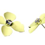 Flower with Stone Studs Earrings