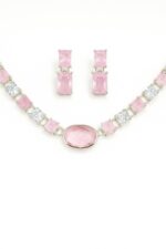 Blush Radiance –Tennis Choker Set