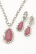Blossom Drop Rose Cubic Zirconia Set