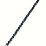 Twilight Skirt Marquise-Cut Blue Tennis Skirt Bracelet