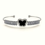 Elysian Flight – Butterfly Stainless Steel Tennis Handcuff