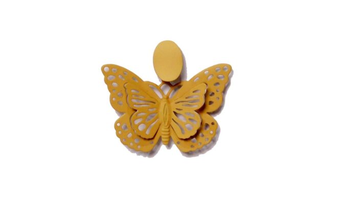 Butterfly drop earrings - Image 1