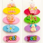 Colorful Different Characters Clips-Set of 4