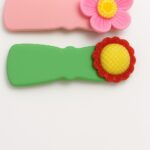 Pink and Green Pins- Set of 2