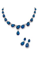 Celestial Majesty Sapphire Zirconia Set - Image 2