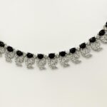 Noir Enchante Royal Zirconia Set with Earrings