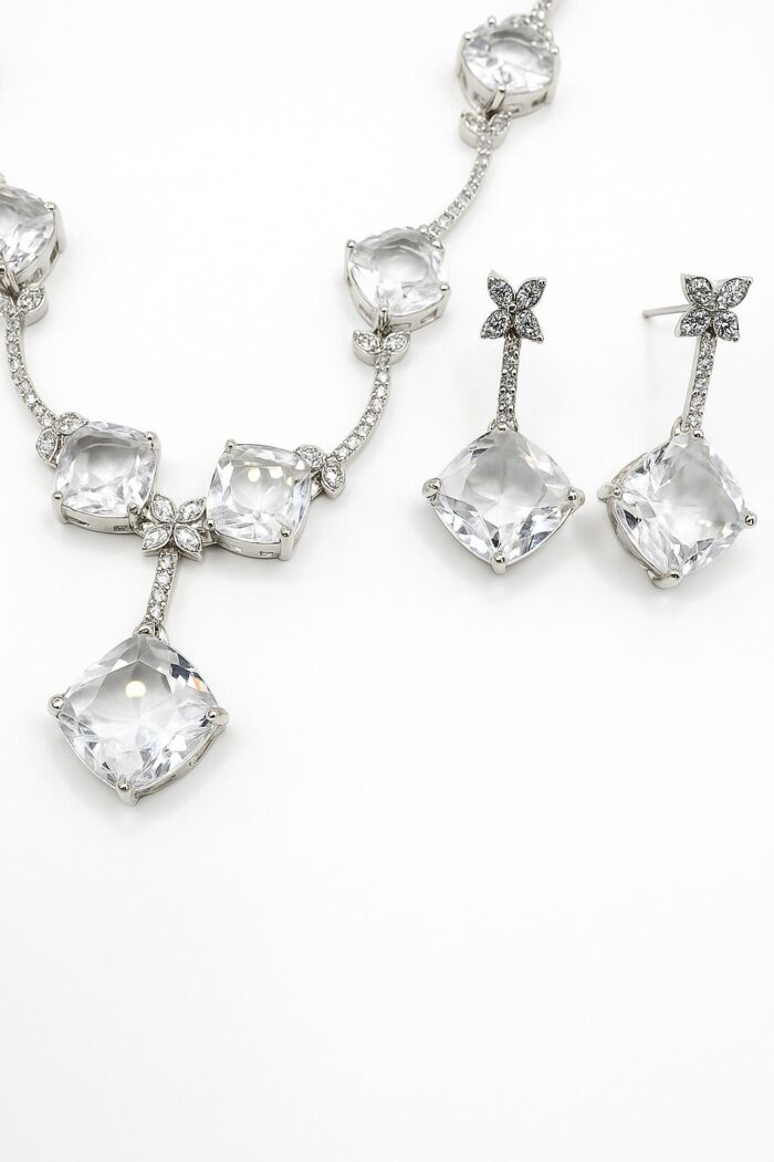 Celestial Bloom Cubic Zirconia Set - Image 1