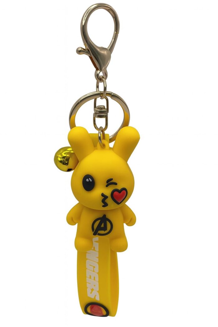 Hero Wink – Avengers Bunny Keychain - Image 1