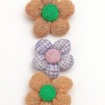 Plush Bloom Hair Clips – Set of 3 (Mixed Textures & Pastels)