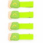 Neon Moon Kitty Hair Clips – Set of 4