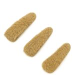 Teddy Toffee Fuzz Clips – Set of 4