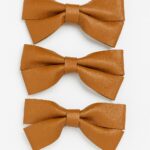 Cinnamon Luxe Bows – Set of 3