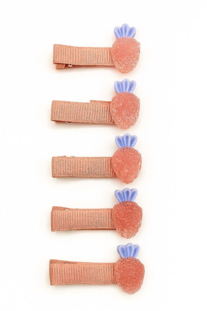 Berry Bloom Clips – Set of 4 - Image 1